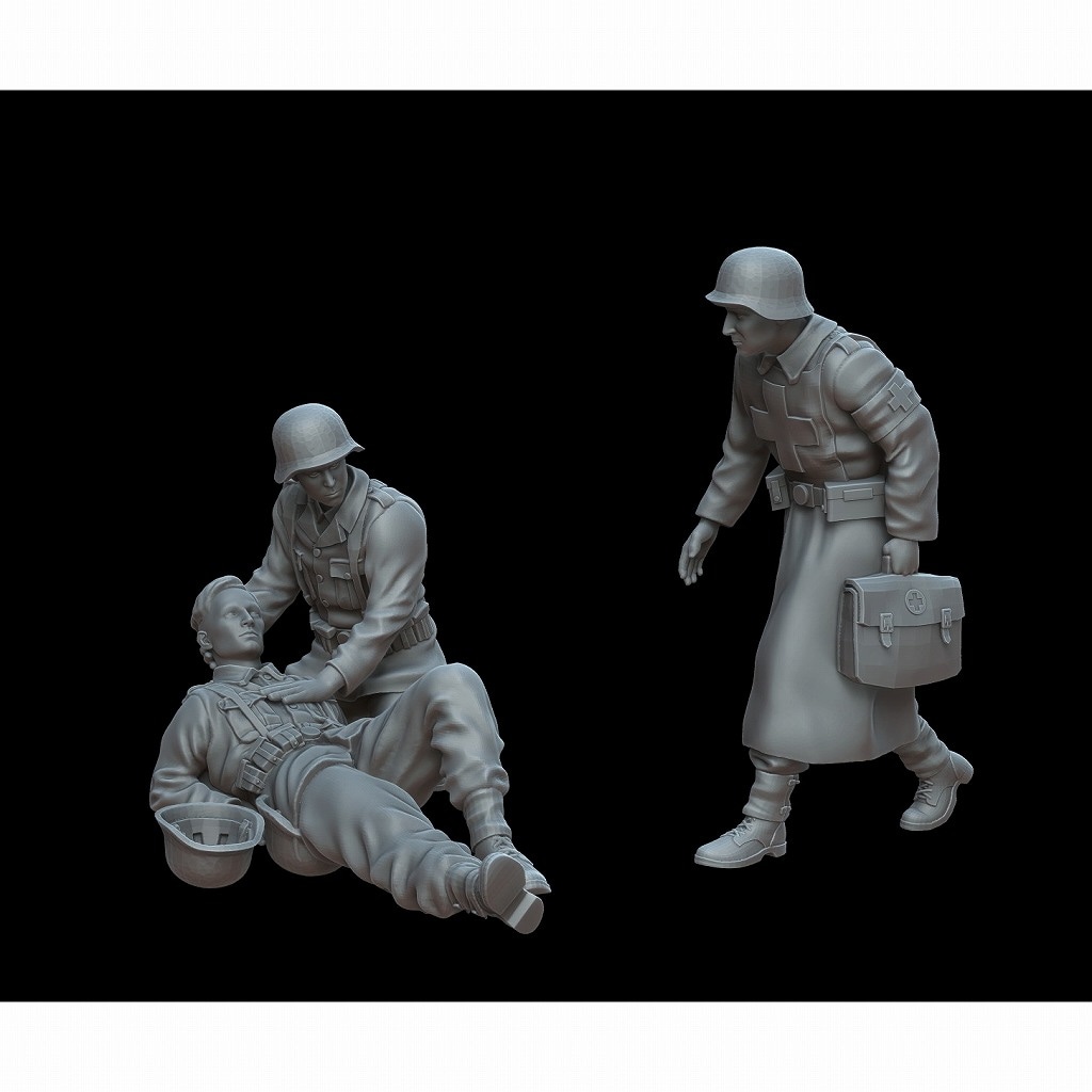 AR35022 1/35 WWII ドイツ軍兵士1944＃1(1体入) | アルデンヌ