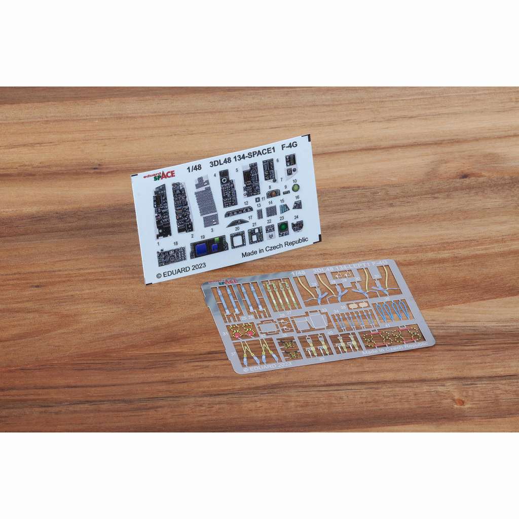 3DL48134 1/48 F-4G 「スペース」 内装3Dデカール w/エッチング
