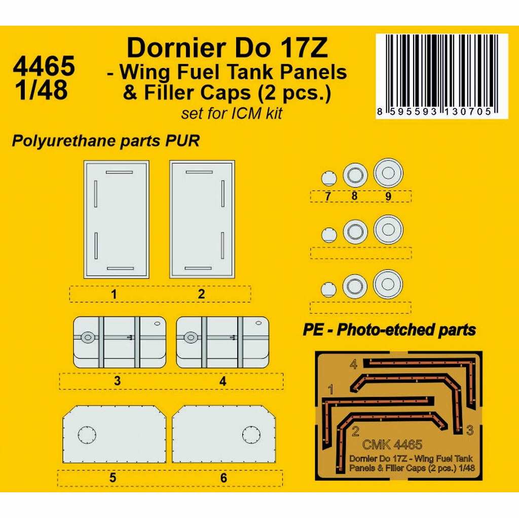 4465 1/48 ɥ˥ Do17Z ǳ & (ICM)