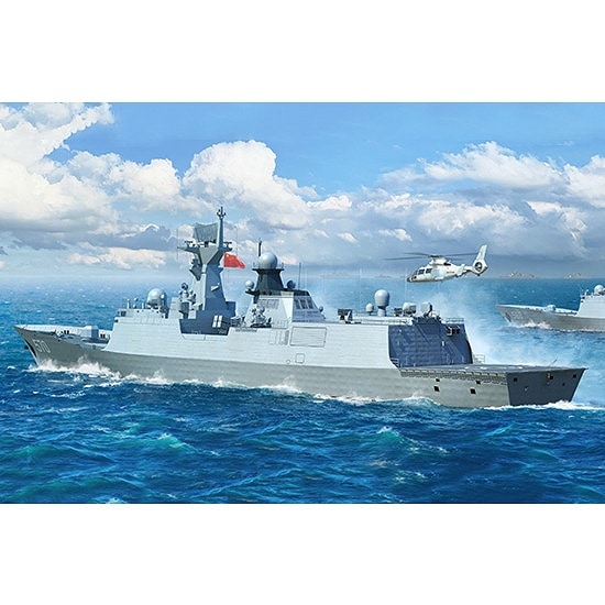 【再入荷】06727 中国人民解放軍海軍 054A型 ミサイル・フリゲート艦|大戦後の艦船モデル|艦船