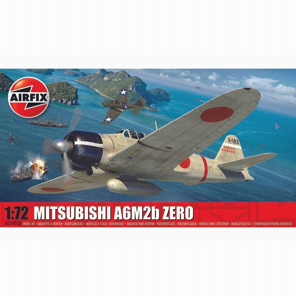 A01005B 三菱 A6M2b 零式艦上戦闘機 二一型|第二次大戦の飛行機モデル|飛行機