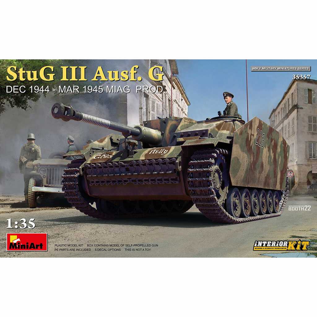 35357 III号突撃砲 G型 1944年12月 - 1945年3月 MIAG社製 フル