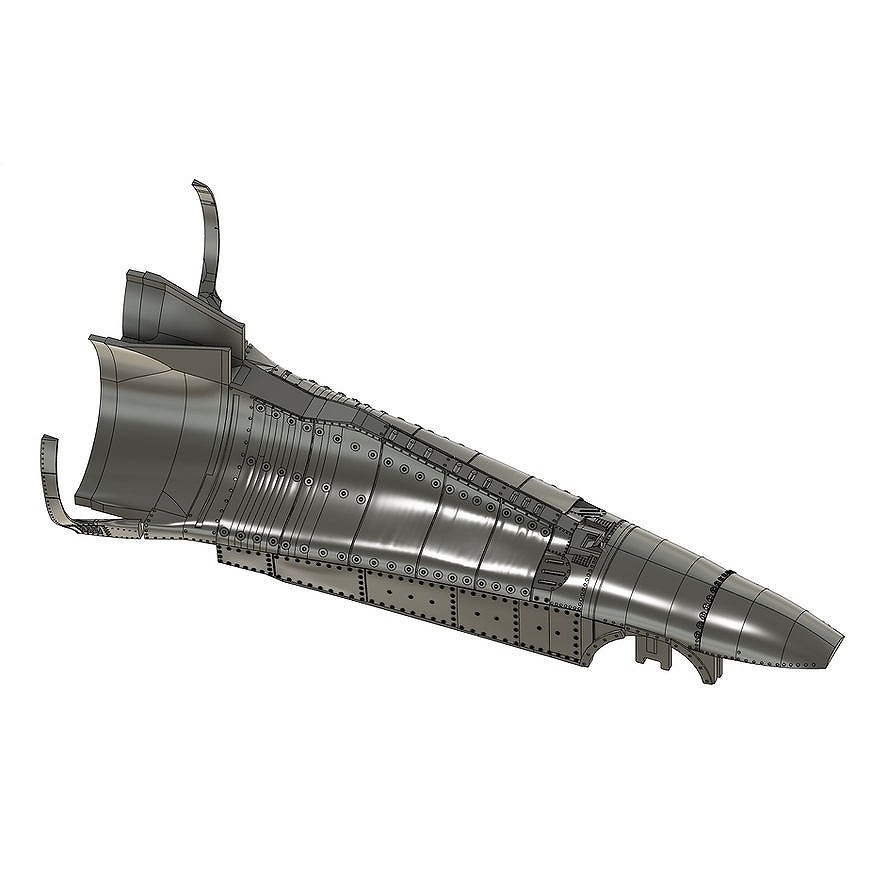 32035 1/32 F-4E/F/G/J/S ファントムII 排気シールド(タミヤ用)|飛行機用パーツ|飛行機