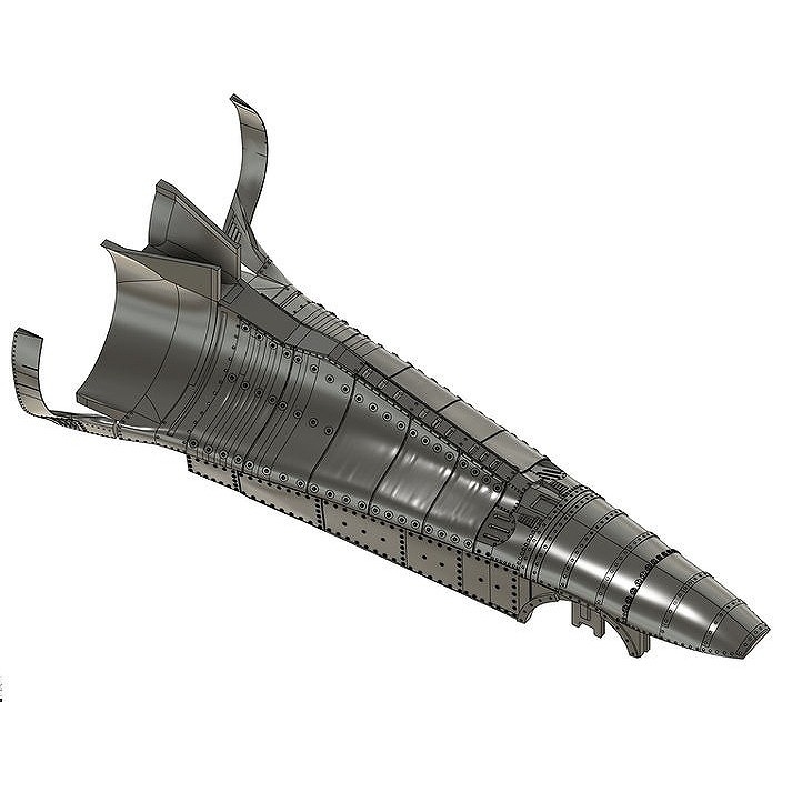 32045 1/32 F-4C/D ファントムII 排気シールド (タミヤ用)|飛行機用パーツ|飛行機