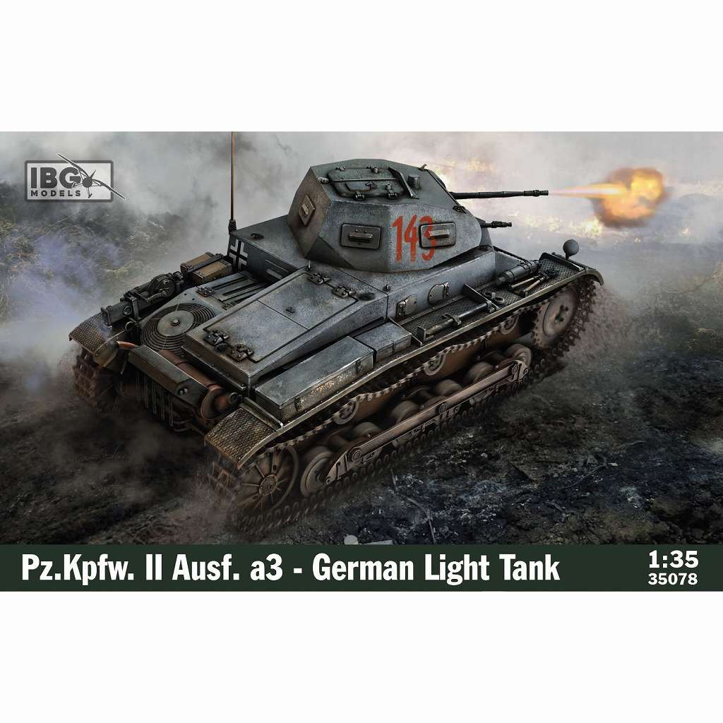 35078 独 II号戦車ａ3型 砲塔インテリア付|第二次大戦のAFVモデル|AFV