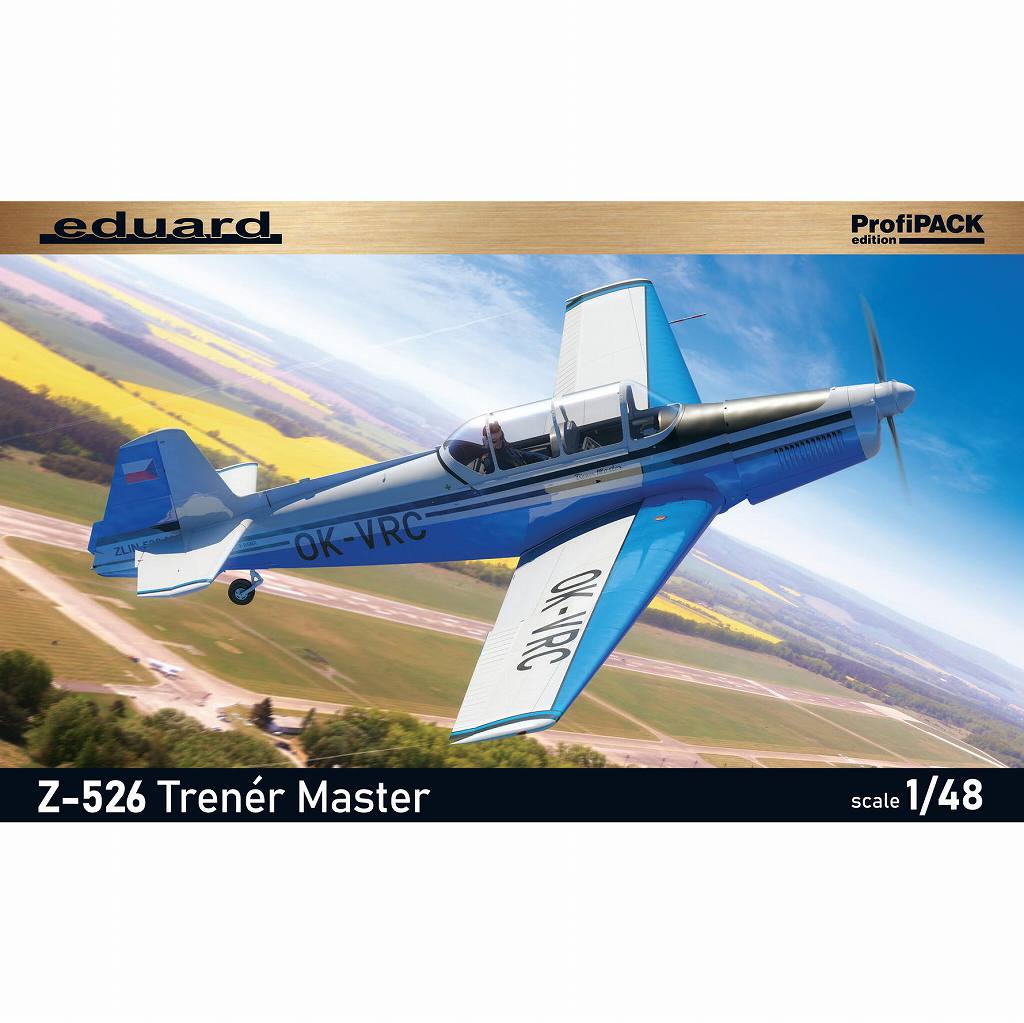 82185 1/48 ズリン Z-526 トレネールマスター プロフィパック|大戦後の飛行機モデル|飛行機