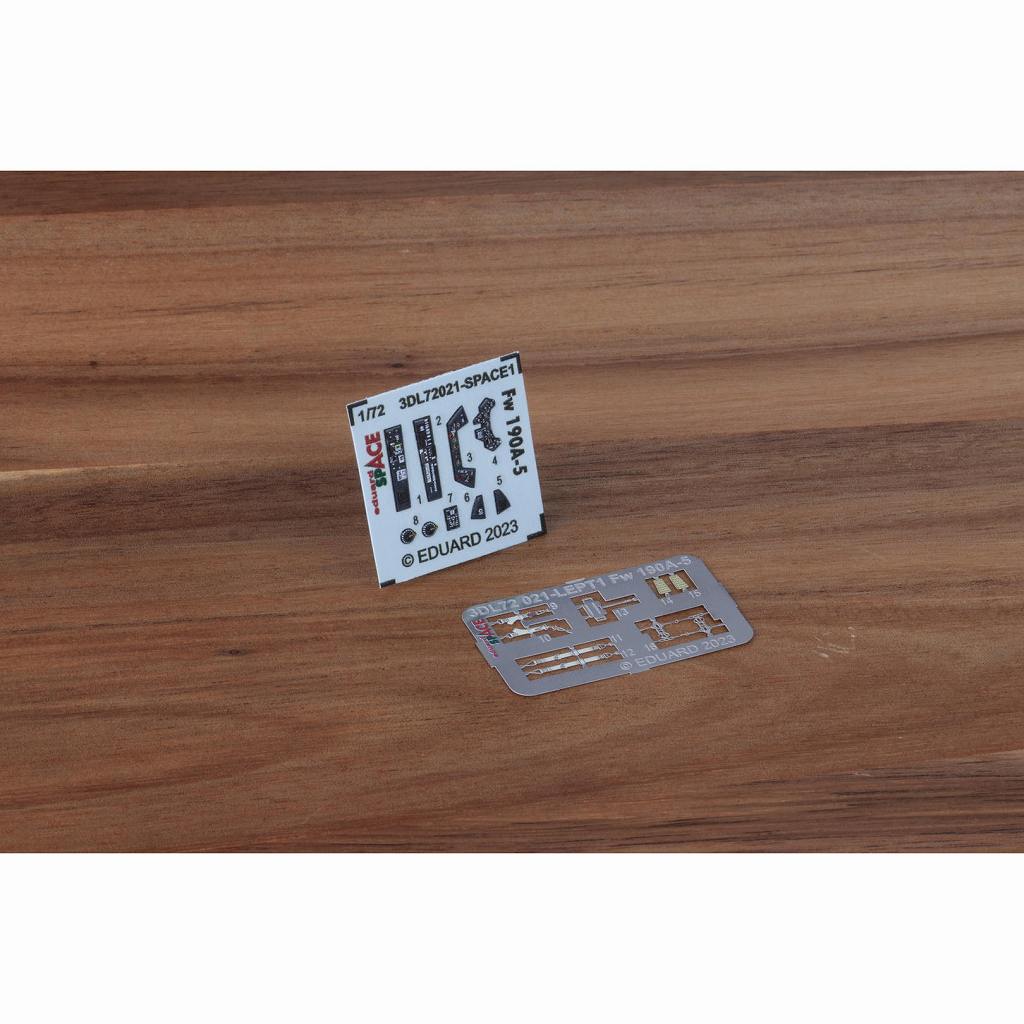 3DL72021 1/72 �ե��å������ Fw190A-5 �����ڡ����� ����3D�ǥ����� w/���å��󥰥ѡ��ĥ��å� (���ǥ奢�����)
