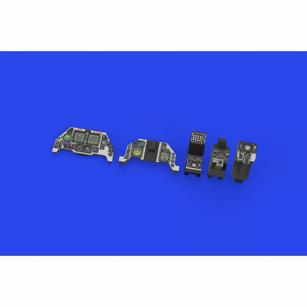 【再入荷】ルック644228 1/48 F-16D ブロック30 「ルック」 計器板 (キネティック用)|飛行機用パーツ|飛行機