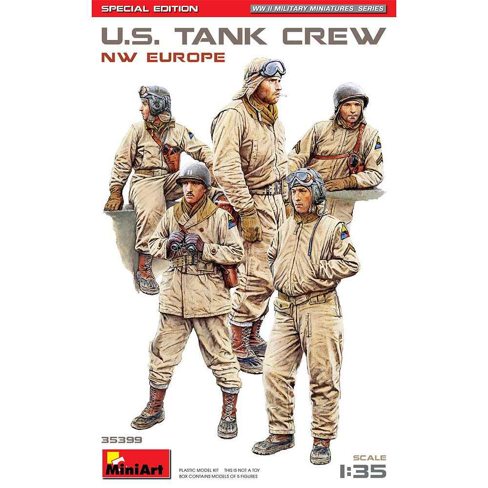 35399 1/35 米国戦車クルー(北西ヨーロッパ)特別版|第二次大戦のフィギュア|フィギュア