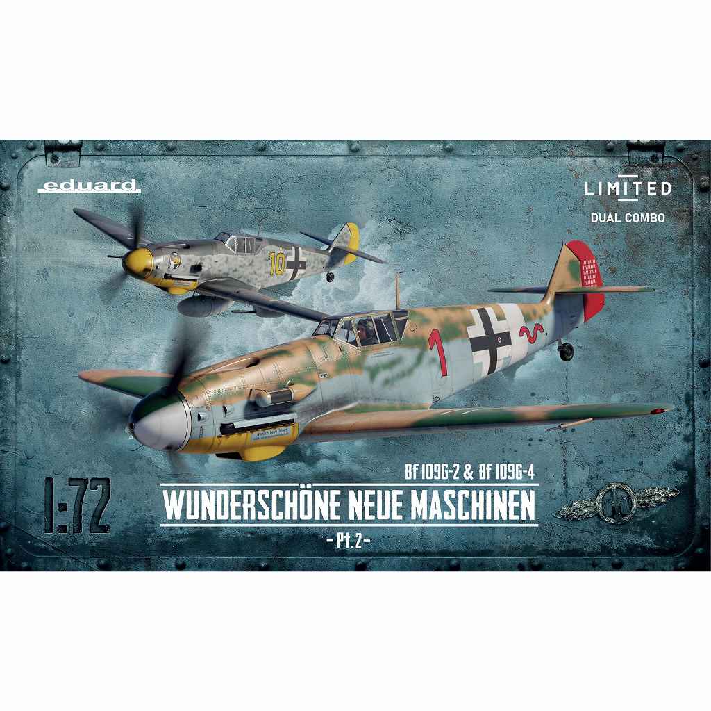 2143 1/72 「美しく新しいマシーン パート2」 Bf109G-2/4 デュアルコンボ リミテッドエディション|第二次大戦の飛行機モデル|飛行機