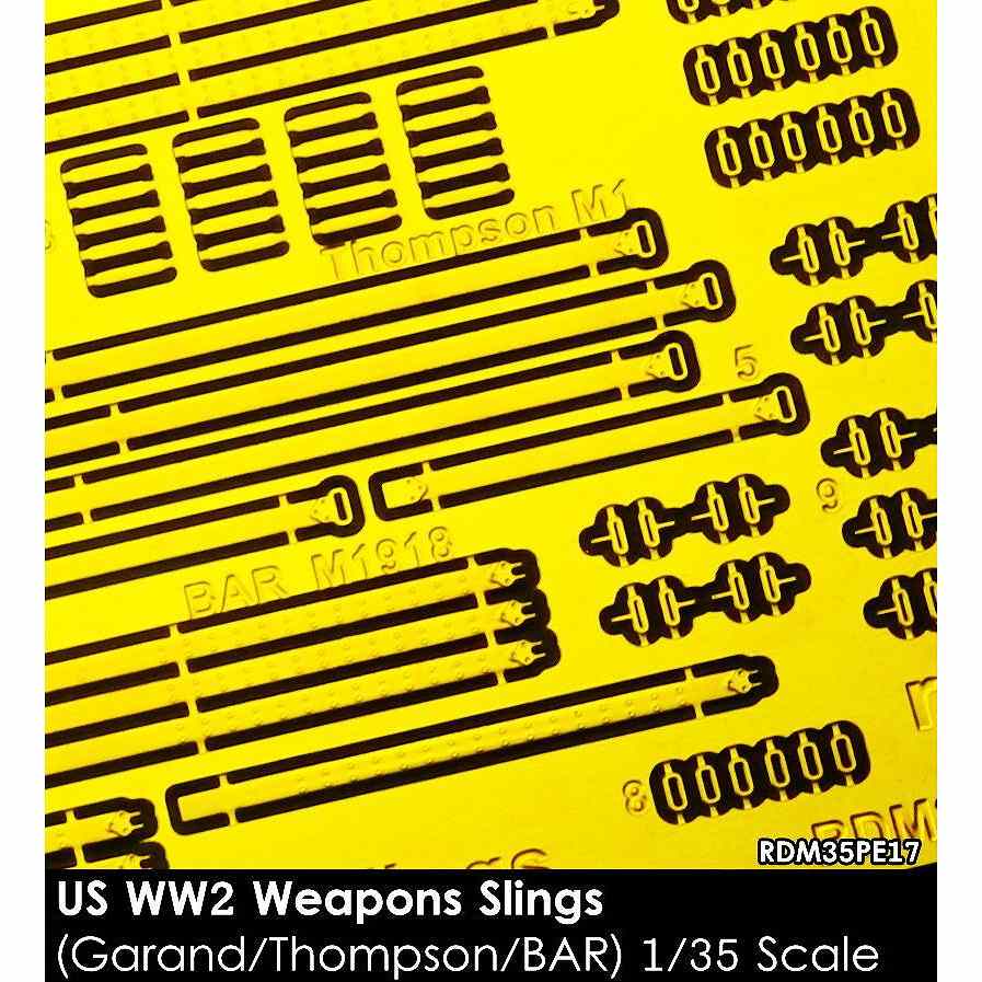 【希少】ハウリング('81米) RDM35PE17 1/35 WWII アメリカ 小火器スリングセット(M1