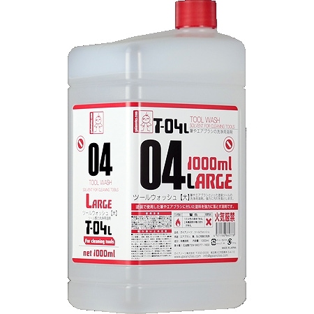未使用) ツールウォッシュ T-04L 1000ml 7本セット 再入荷】T-04L ツールウォッシュ ［大］ 1000ml | ガイアノーツ
