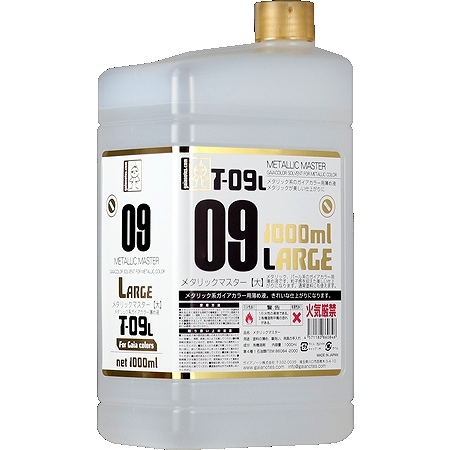T-09L メタリックマスター【大】1000ml | ガイアノーツ | ツール