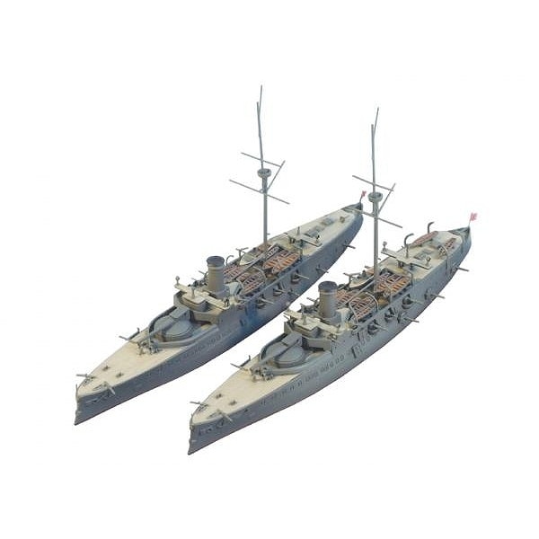 SMP-003R 日本海軍 松島型ニ等巡洋艦橋立・厳島(2隻入)|第一次大戦以前の艦船モデル|艦船
