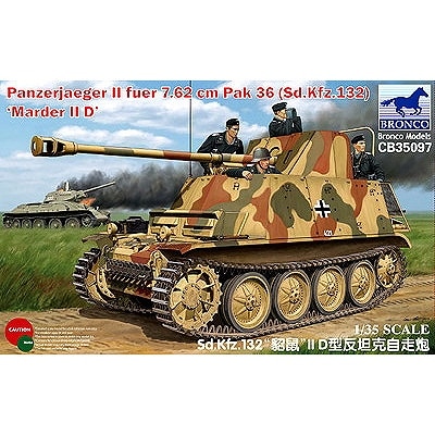 CB35097 独 マーダーIID 7.62cm(r) 対戦車自走砲|第二次大戦のAFVモデル|AFV
