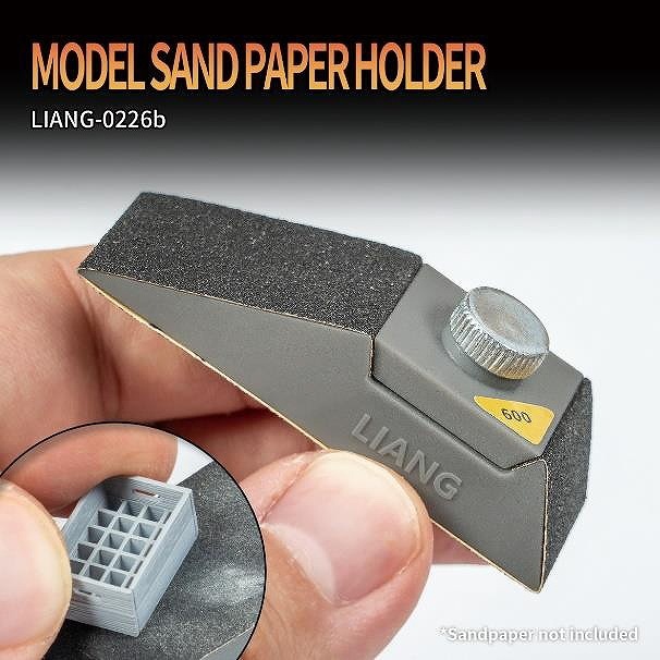 LIANG-0226b 紙やすりホルダー Bタイプ|工具|ツール＆マテリアル