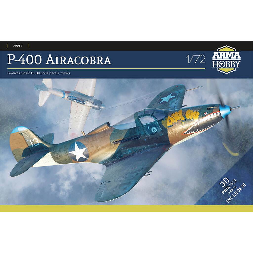 70057 1/72 P-400 エアラコブラ|第二次大戦の飛行機モデル|飛行機