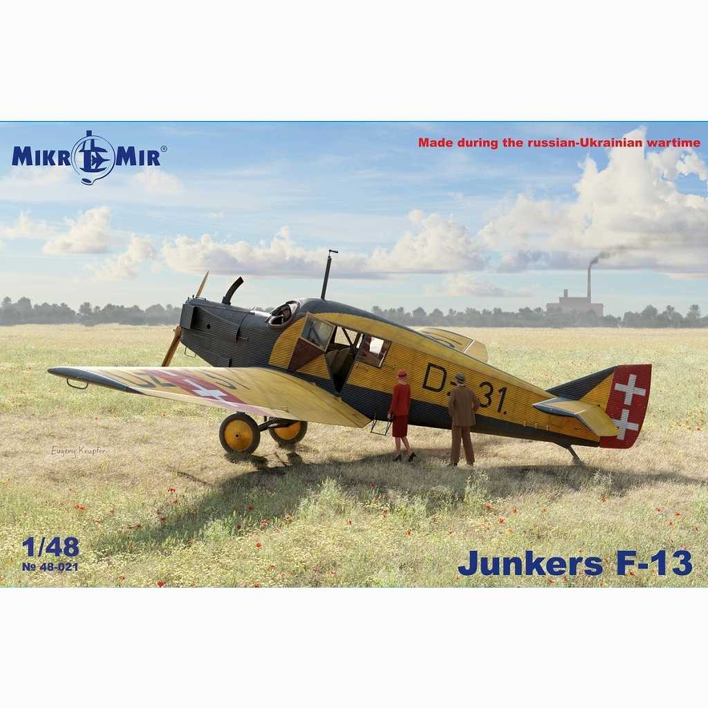 48-021 1/48 ユンカース F.13 | ミクロミル MIKROMIR | 飛行機 48-021 1/48 ユンカース F.13 | ミクロミル MIKROMIR | 飛行機
