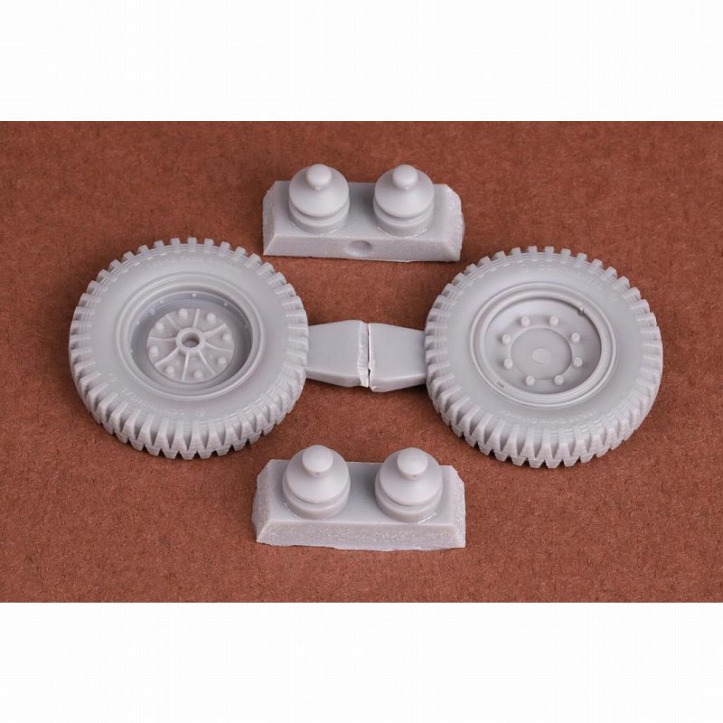 35046 1/35 Sd.Kfz.11/251 自重変形ホイール(通常トレッド)|AFV用パーツ|AFV