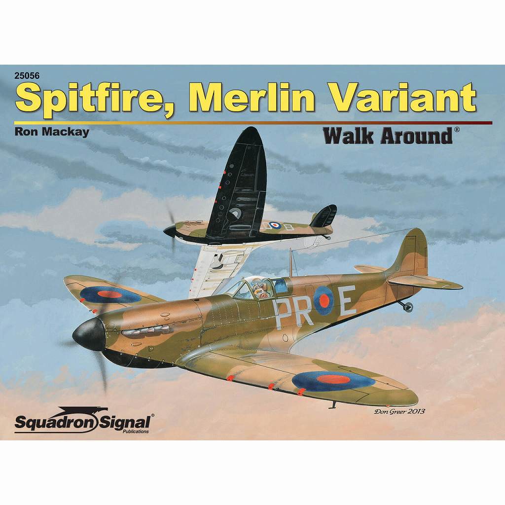 25056 スピットファイア マーリン エンジン搭載型 ウォークアラウンド|洋書|書籍＆DVD