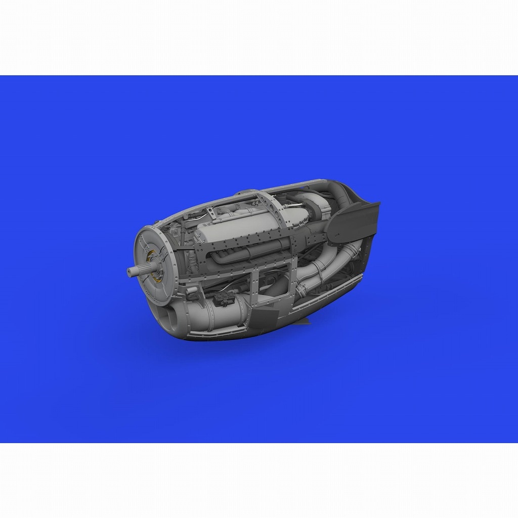 ブラッシン648936 1/48 P-38J 左エンジン (タミヤ用)|飛行機用パーツ|飛行機