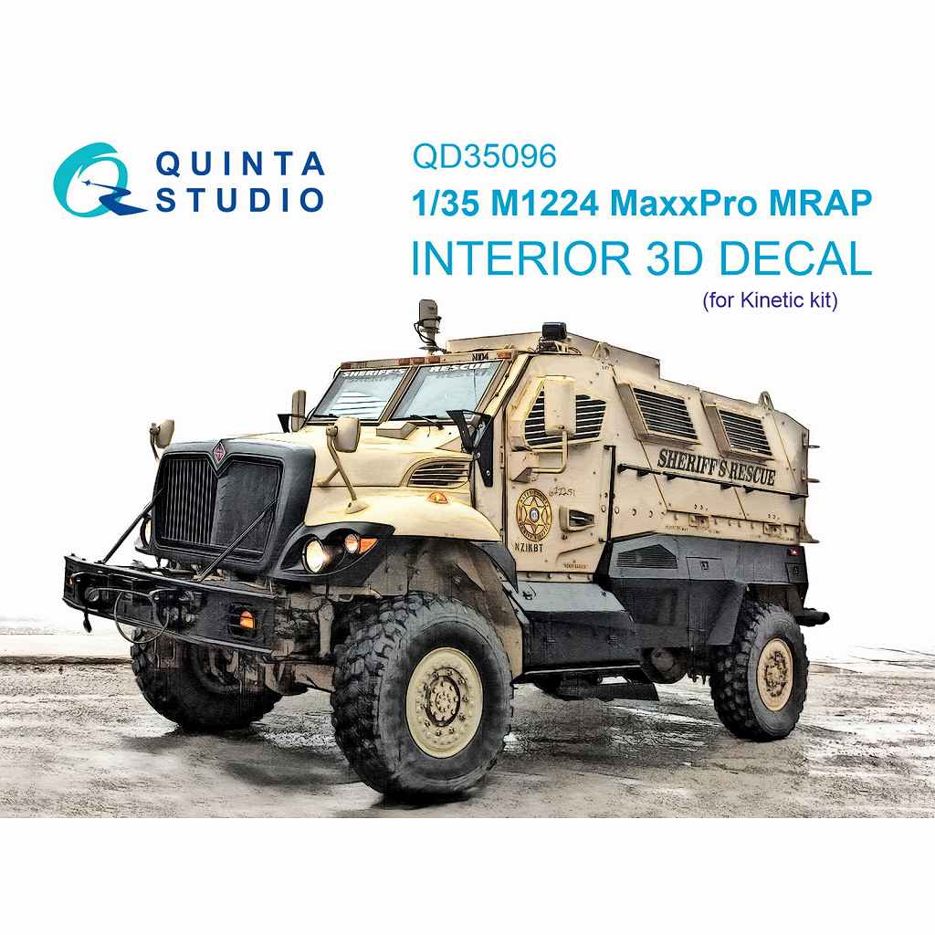 QD35096 1/35 M1224 ޥåץ MRAP 顼3Dǥ (ͥƥå)