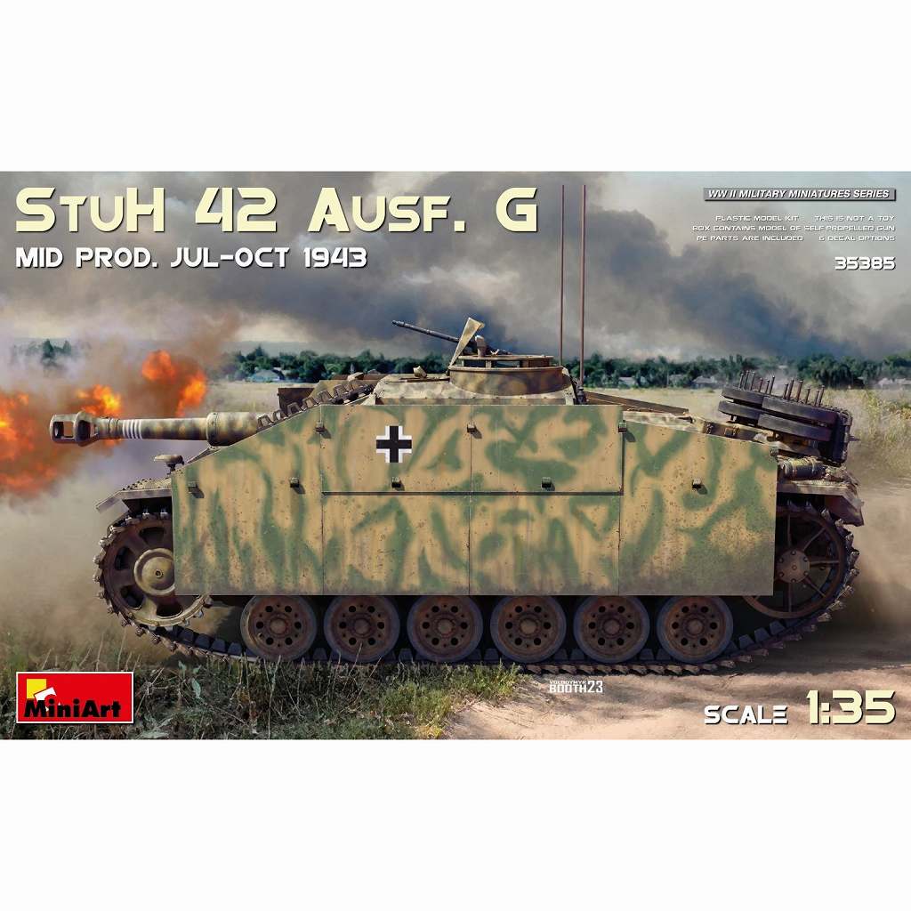 35385 1/35 10.5cm突撃榴弾砲42 G型 中期型 (1943年7月-10月) | ミニ