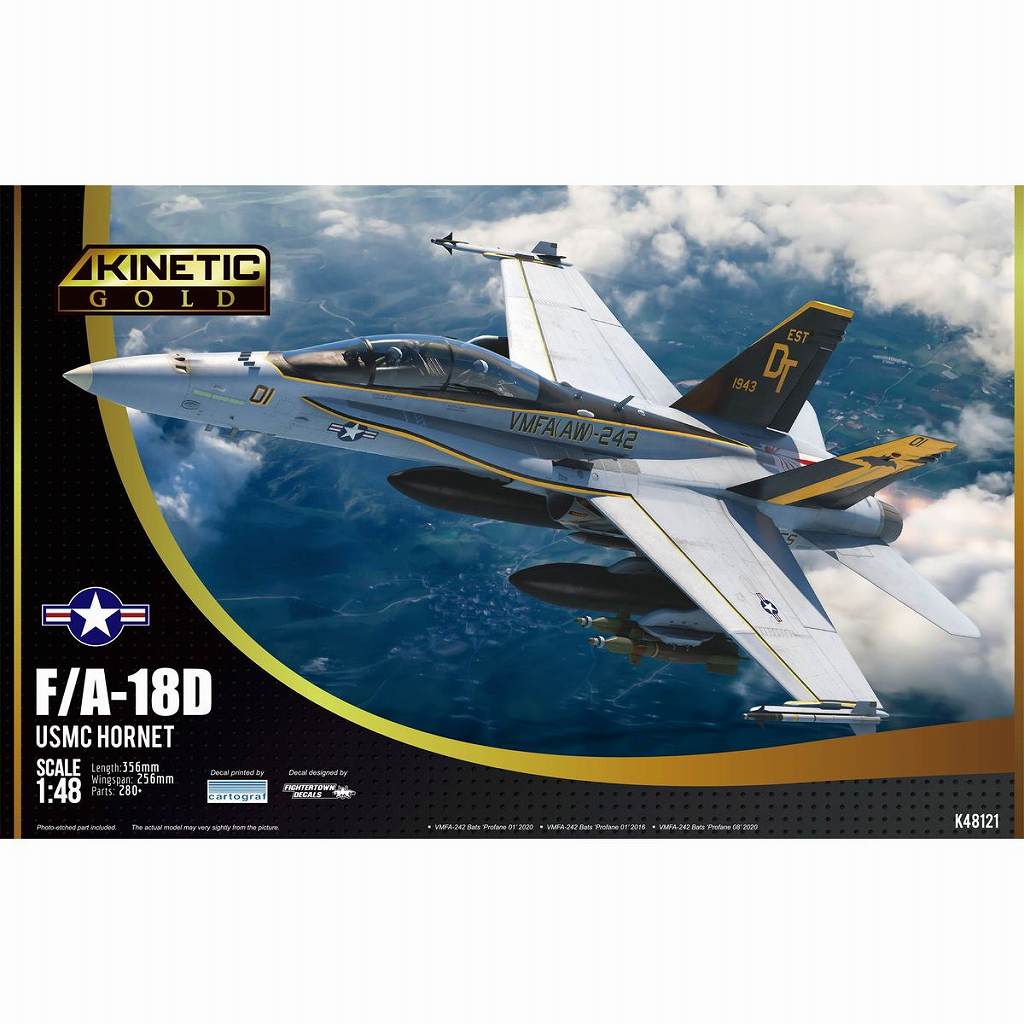 K48121 1/48 F/A-18D �ۡ��ͥå� VMFA-242