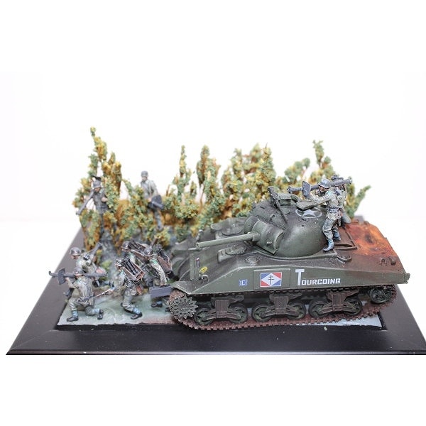 72F035 WWII ドイツ 戦車猟兵セット(車両等は付属していません) 9体
