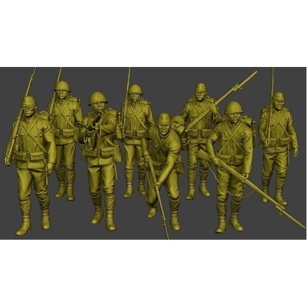 オーストラリア　兵隊人形 WWII Figure Soldier Australian of the 7th Division 1941