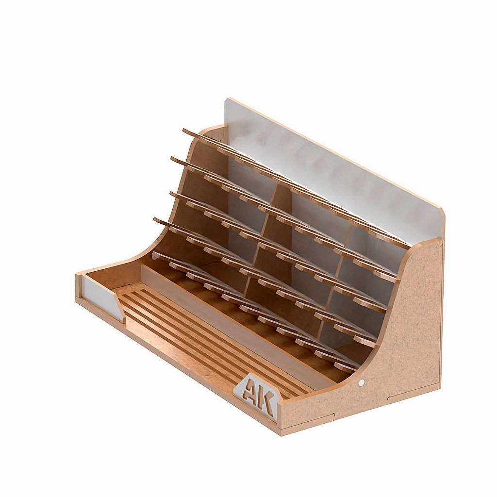 AKORG17 塗料オーガナイザー棚17mlボトル用(52本収納)|工具|ツール＆マテリアル