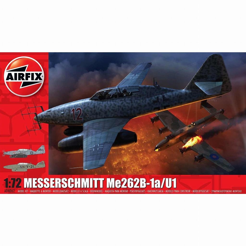 A04062 メッサーシュミット Me262B-1a/U1|第二次大戦の飛行機モデル|飛行機