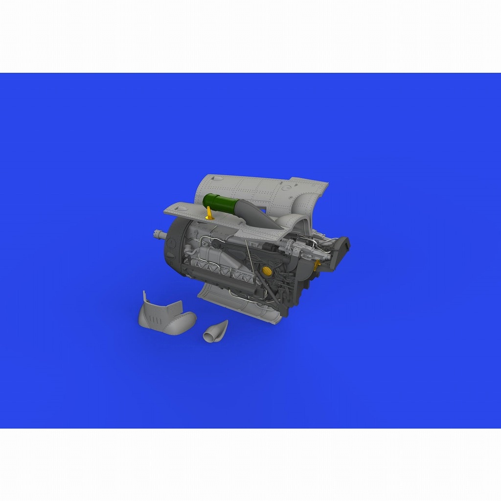 ブラッシン672352 1/72 メッサーシュミット Bf109G-6 エンジン