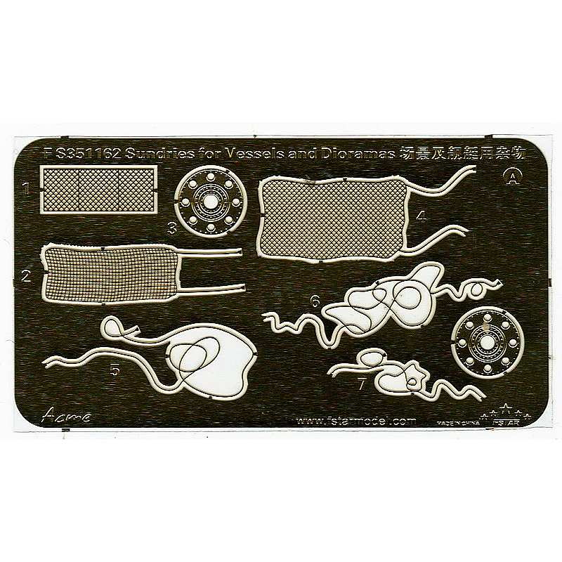 FS351162 艦船ジオラマ用小物セット | ファイブスターモデル Five Star