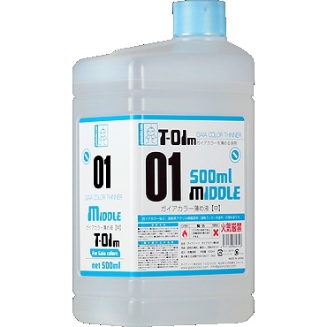 T-01M ガイアカラー薄め液【中】500ml|工具|ツール＆マテリアル