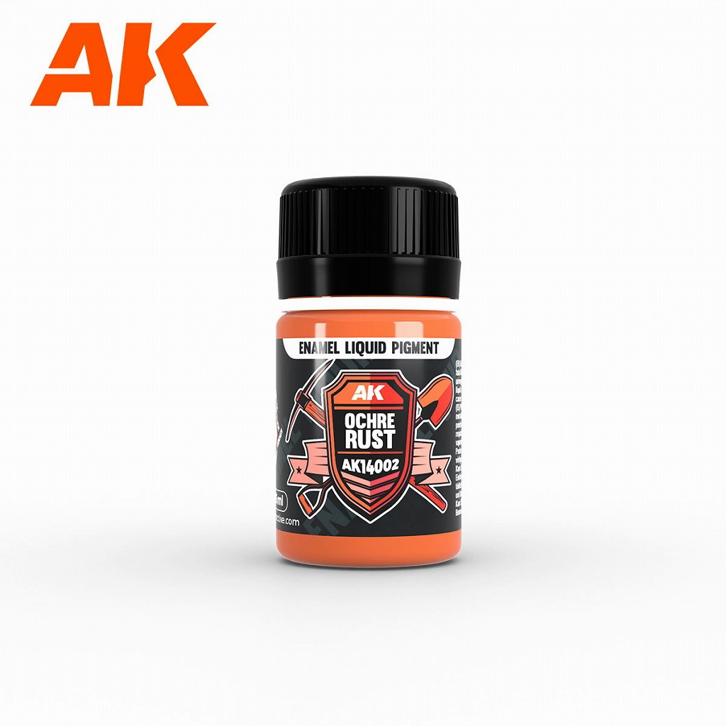 AK14002 リキッドピグメント・オーカーラスト|塗料|ツール＆マテリアル
