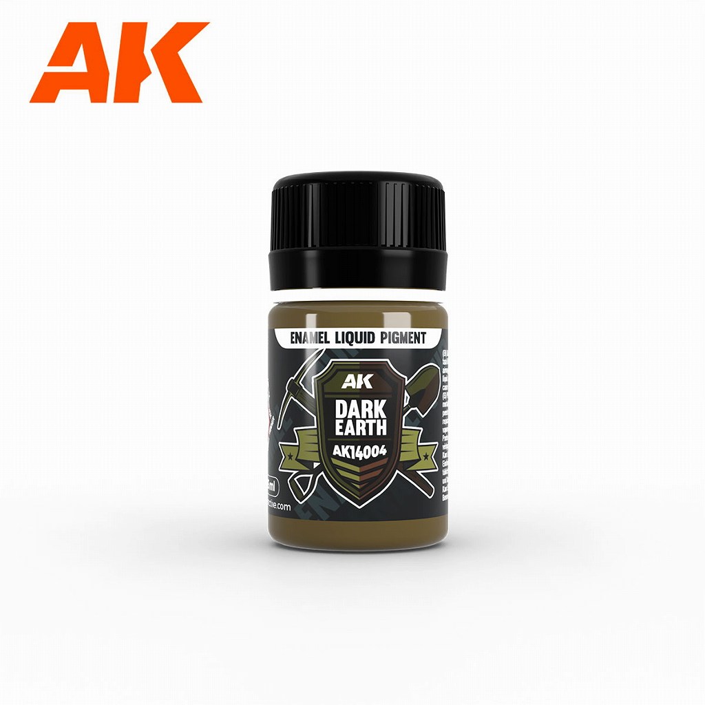 AK14004 リキッドピグメント・ダークアース|塗料|ツール＆マテリアル