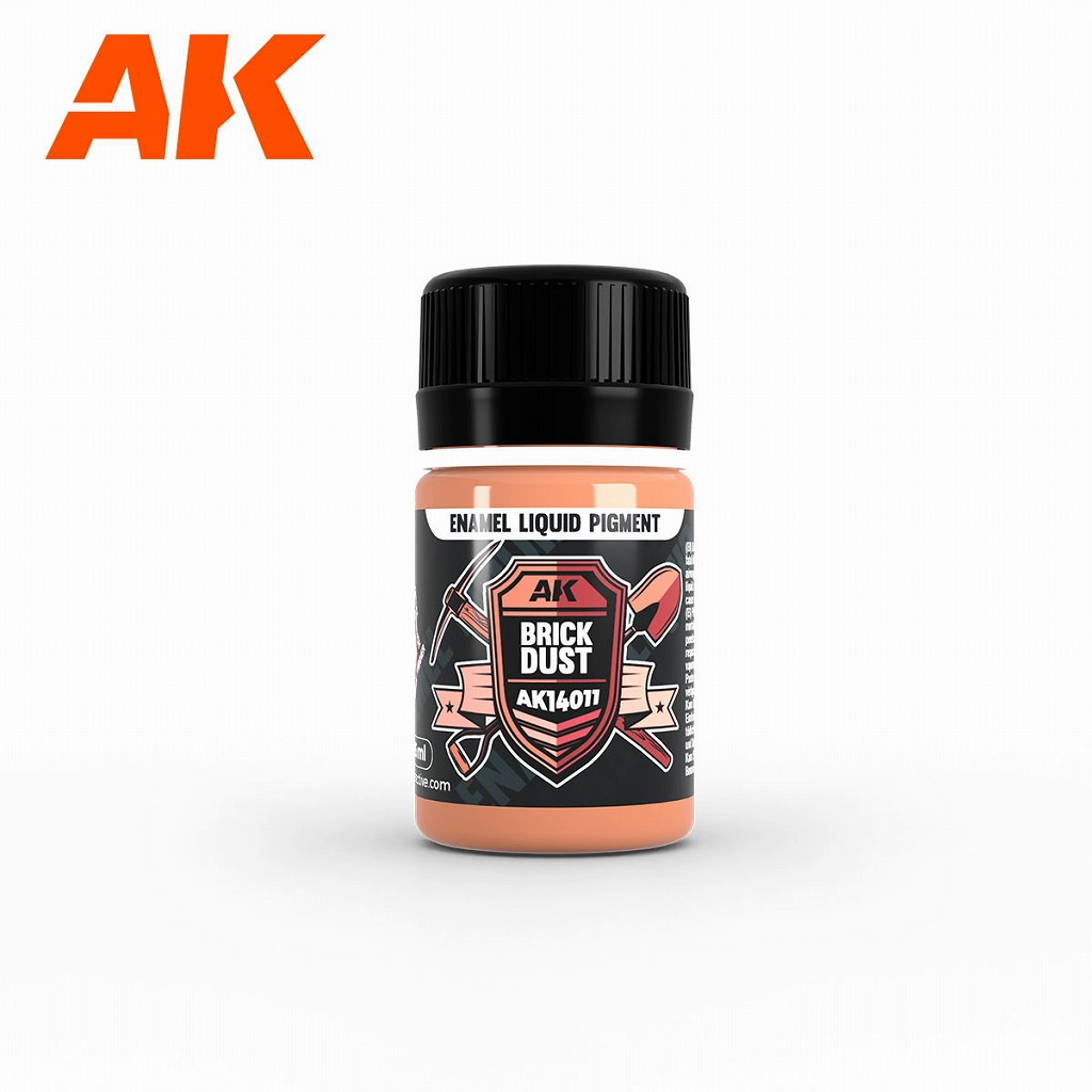 AK14011 リキッドピグメント・ブリックダスト|塗料|ツール＆マテリアル