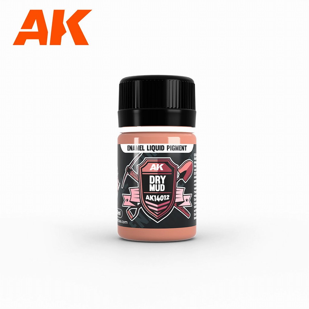 AK14012 リキッドピグメント・ドライマッド|塗料|ツール＆マテリアル