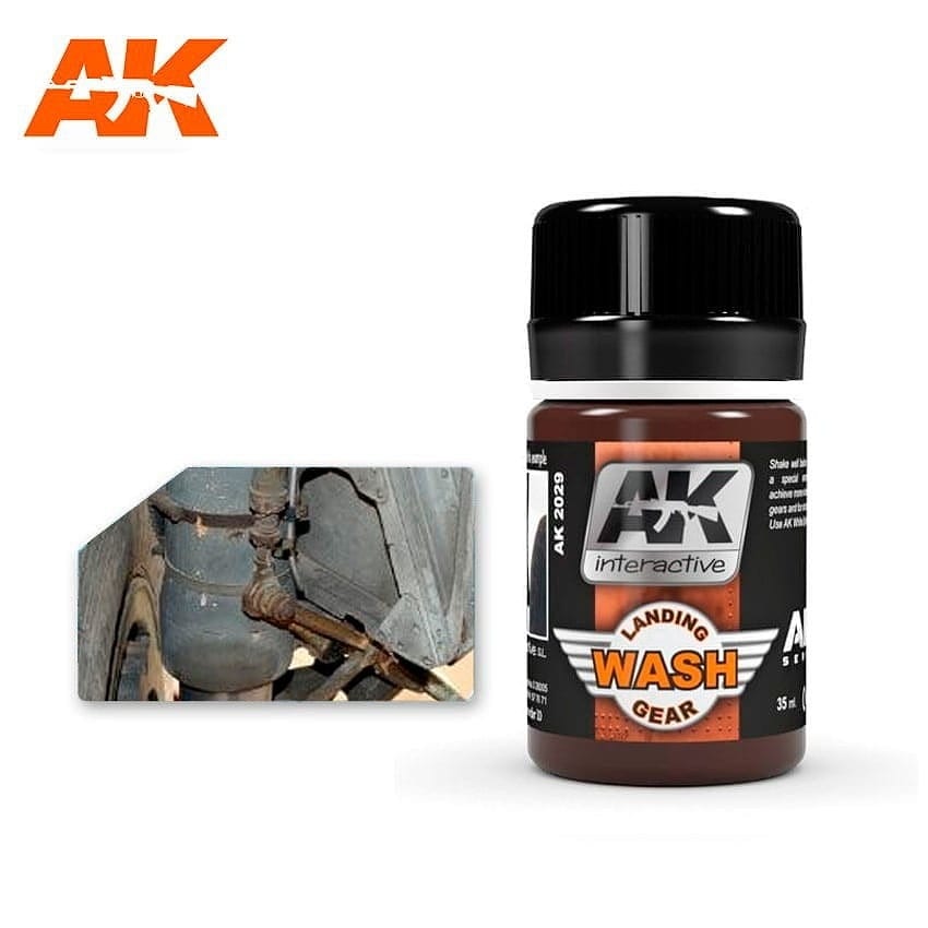 【再入荷】AK2029 ランディングギアウォッシュ|塗料|ツール＆マテリアル