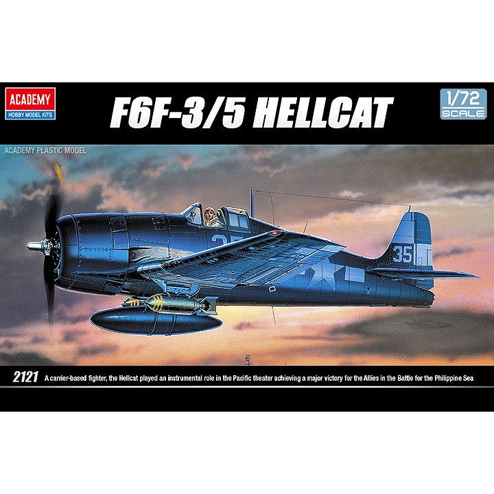 12481 F6F-3/5 ヘルキャット | アカデミー ACADEMY | 飛行機,第二次