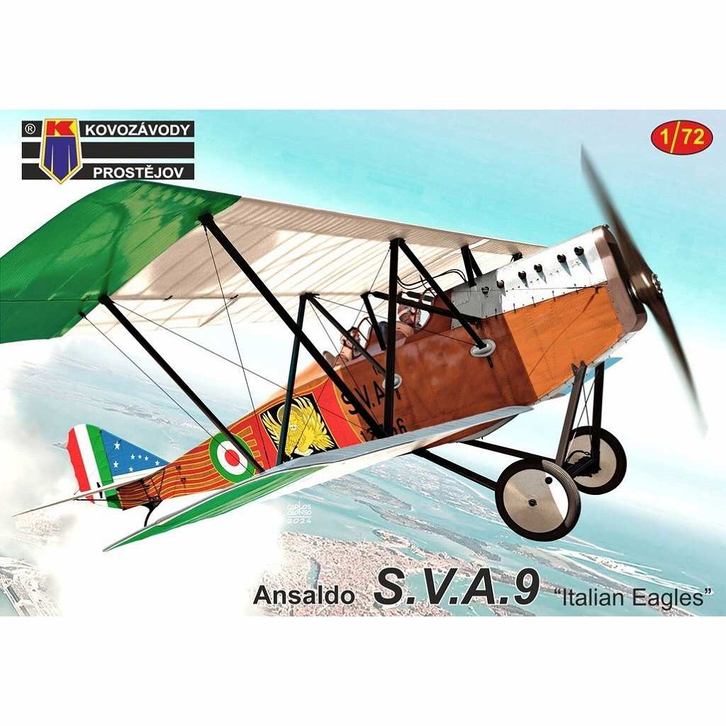 KPM0445 1/72 アンサルド S.V.A.9 ｢イタリア｣ | KP モデルズ KP MODELS