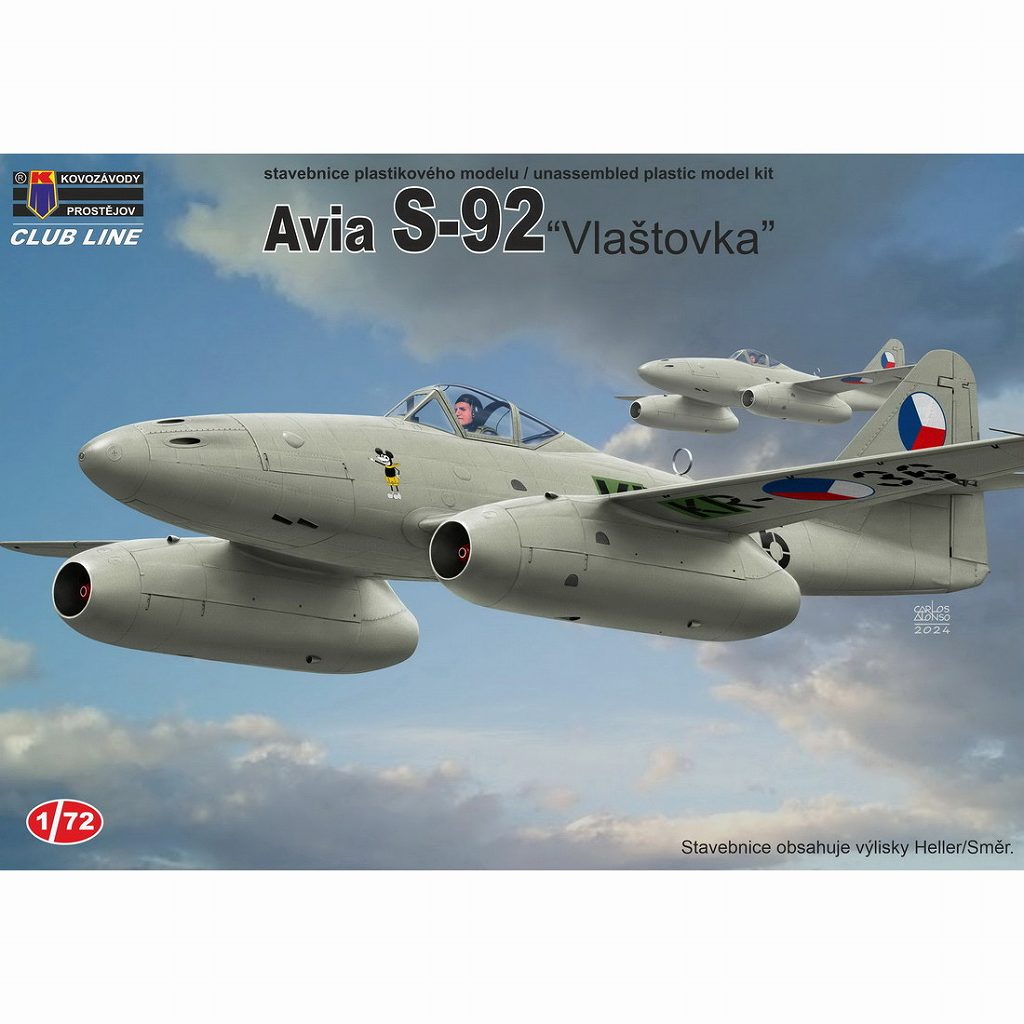 【新製品】CLK0015 1/72 アヴィア S-92|第二次大戦の飛行機モデル|飛行機