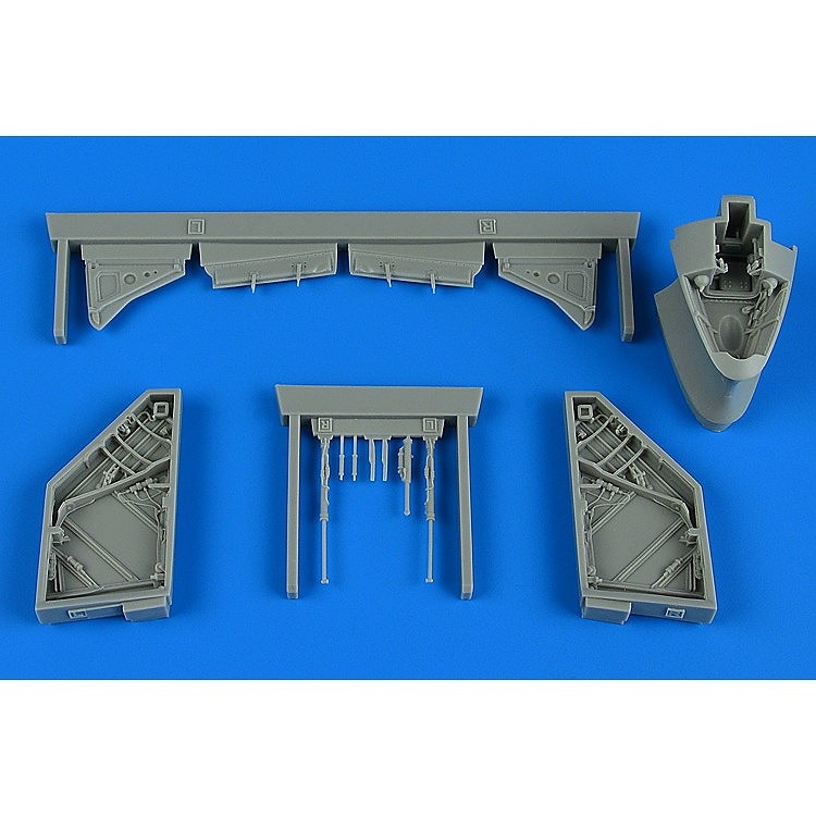 4910 1/48 MiG-17F フレスコC 脚格納庫 (アモ用)|飛行機用パーツ|飛行機