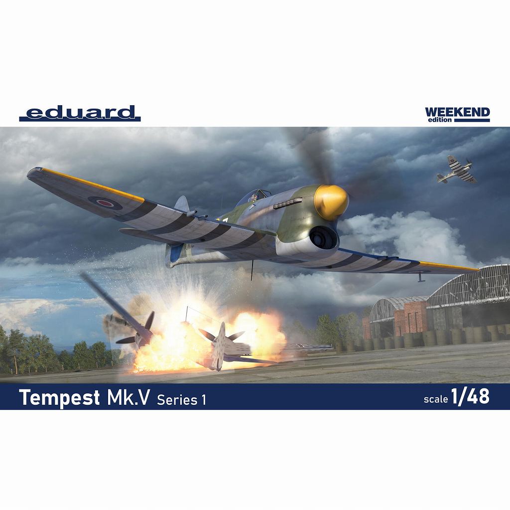 84195 1/48 ホーカー テンペスト Mk.Ｖ ウィークエンドエディション|第二次大戦の飛行機モデル|飛行機