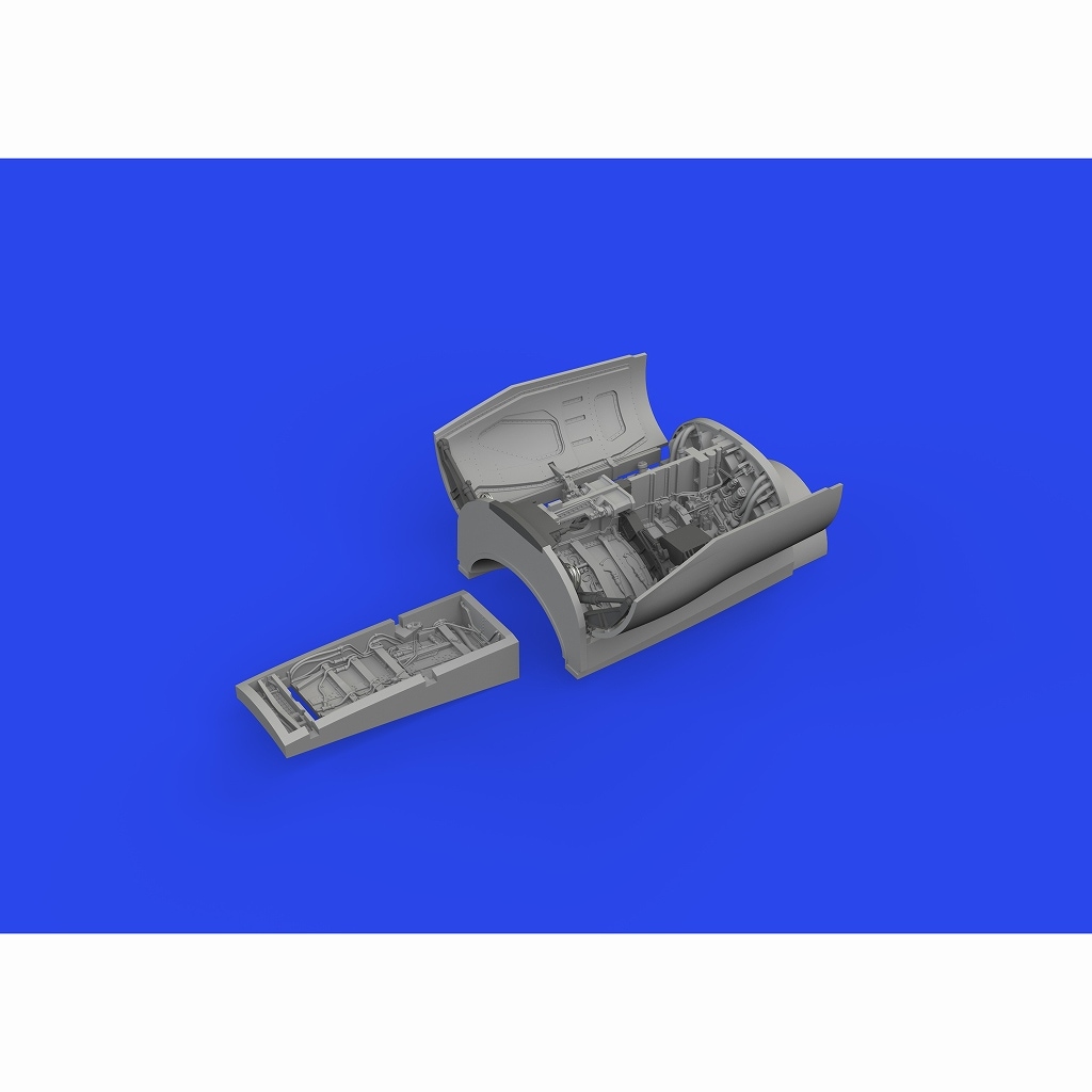 ブラッシン648984 1/48 F-16C ファイティングファルコン 後期型 脚格納庫 (キネティック用)|飛行機用パーツ|飛行機
