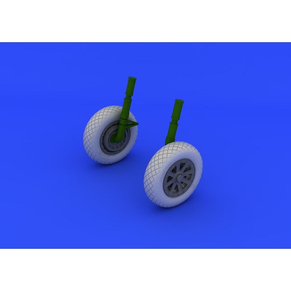 ブラッシン632052 F4U-1 コルセア ホイール&タイヤ ダイヤモンドパターン|飛行機用パーツ|飛行機