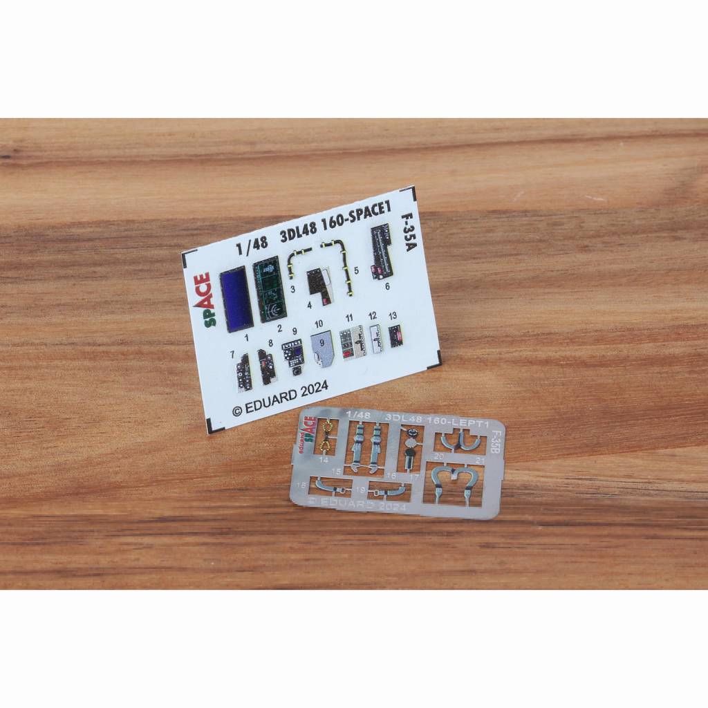 3DL48160 1/48 F-35B �����ڡ����� ����3D�ǥ����� w/���å��󥰥ѡ��ĥ��å� (���ߥ���)