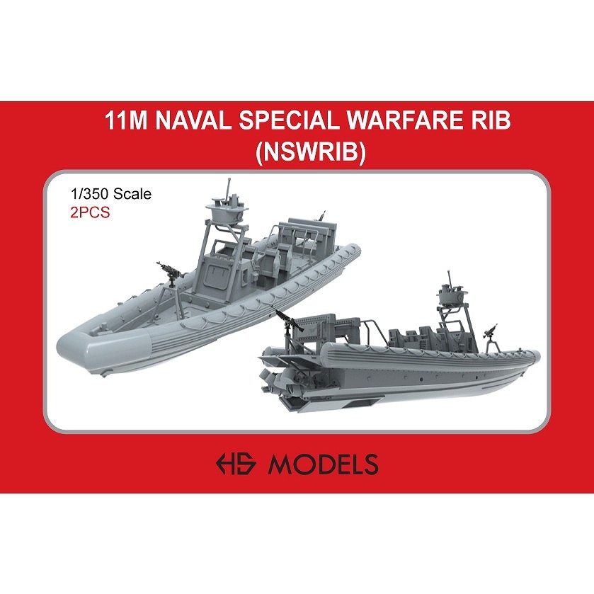 【再入荷】HSM-U350087S 1/350 米海軍特殊戦 11m リジッドインフレータブルボート(RIB) フィギュア6体付 【ネコポス規格外】|大戦後の艦船モデル|艦船