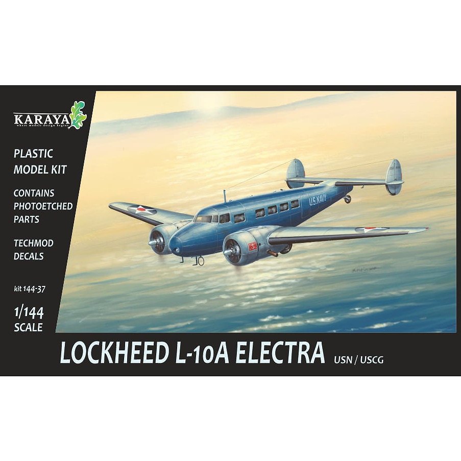 144-37 ロッキード L-10 エレクトラ USN/USCG|第二次大戦の飛行機モデル|飛行機